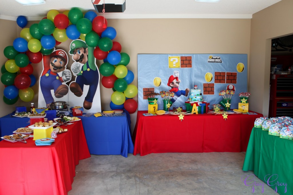 Festa tema Super Mario Bros: una grande idea per il tuo compleanno!